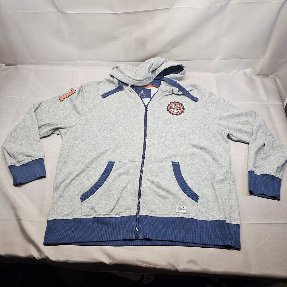 Walt Disney World Hoodie Estab 71 Full Zip Long Sleeve Size‎ XXL